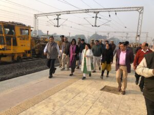 Ayodhya Junction Station inspection