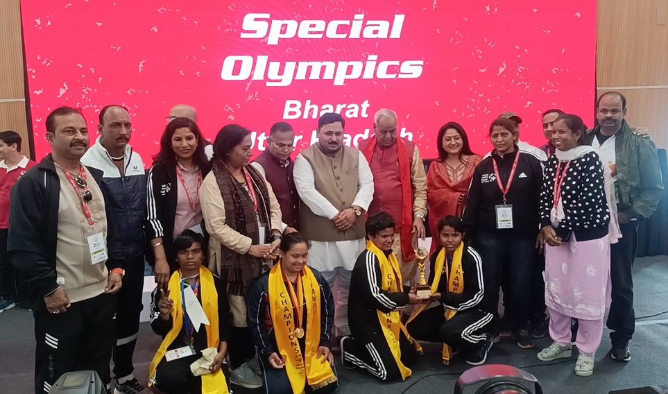 Special Olympics power lifting Championship : महिला वर्ग में उत्तर प्रदेश एवं पुरुष वर्ग में केरल बना टीम चैंपियन