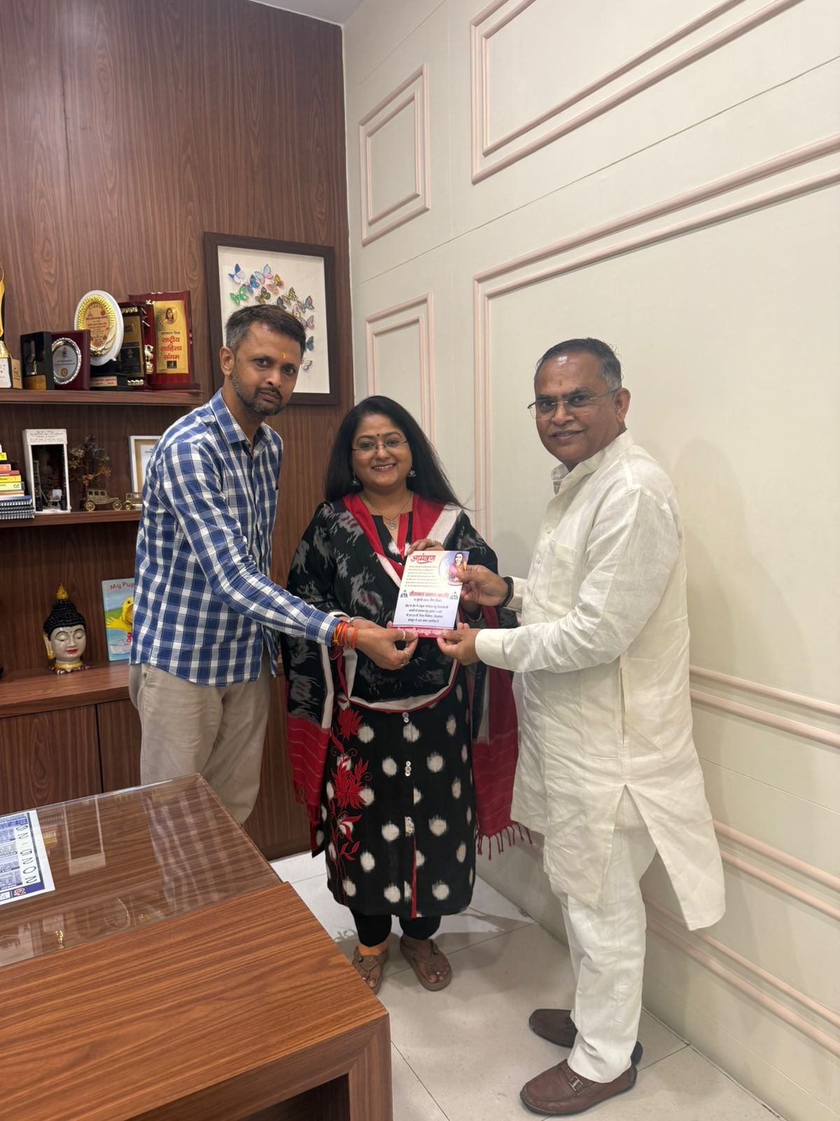 Jijamata felicitation ceremony : कुलदीप यादव, कोच कपिल पांडे व कुश चतुर्वेदी की माता को किया आमंत्रित
