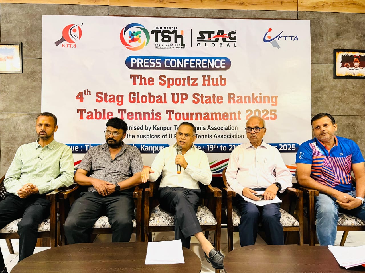 Stag Global table tennis tournament स्टैग ग्लोबल- टीएसएच 4th यू पी स्टेट रैंकिंग टेबल टेनिस टूर्नामेंट 19 सितम्बर से