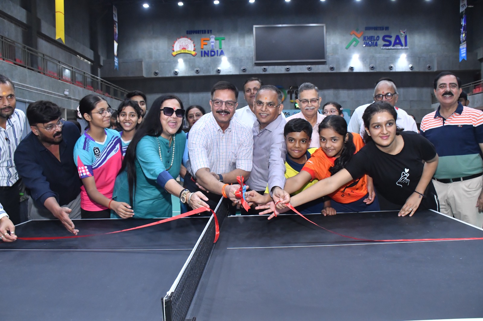 स्टैग ग्लोबल-टीएसएच 4th यूपी स्टेट रैंकिंग टेबल टेनिस टूर्नामेंट का भव्य उद्घाटन
