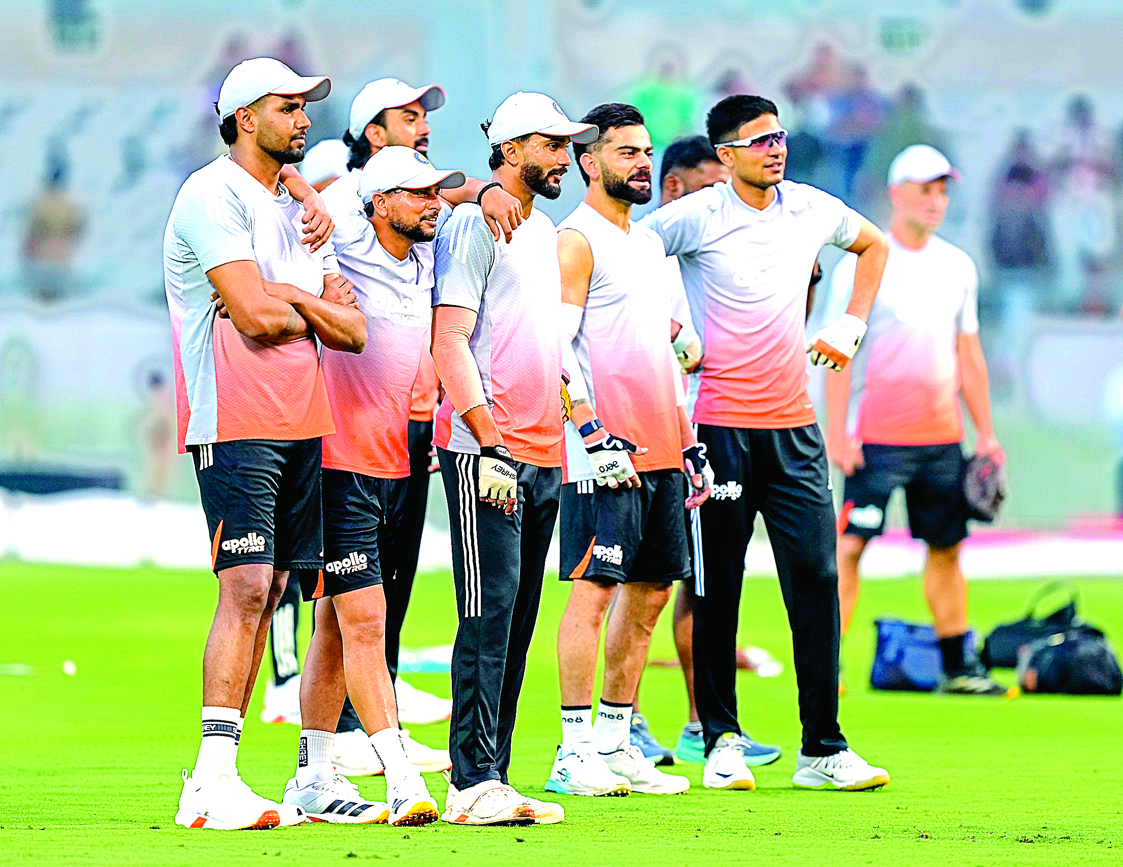 India vs New Zealand practice