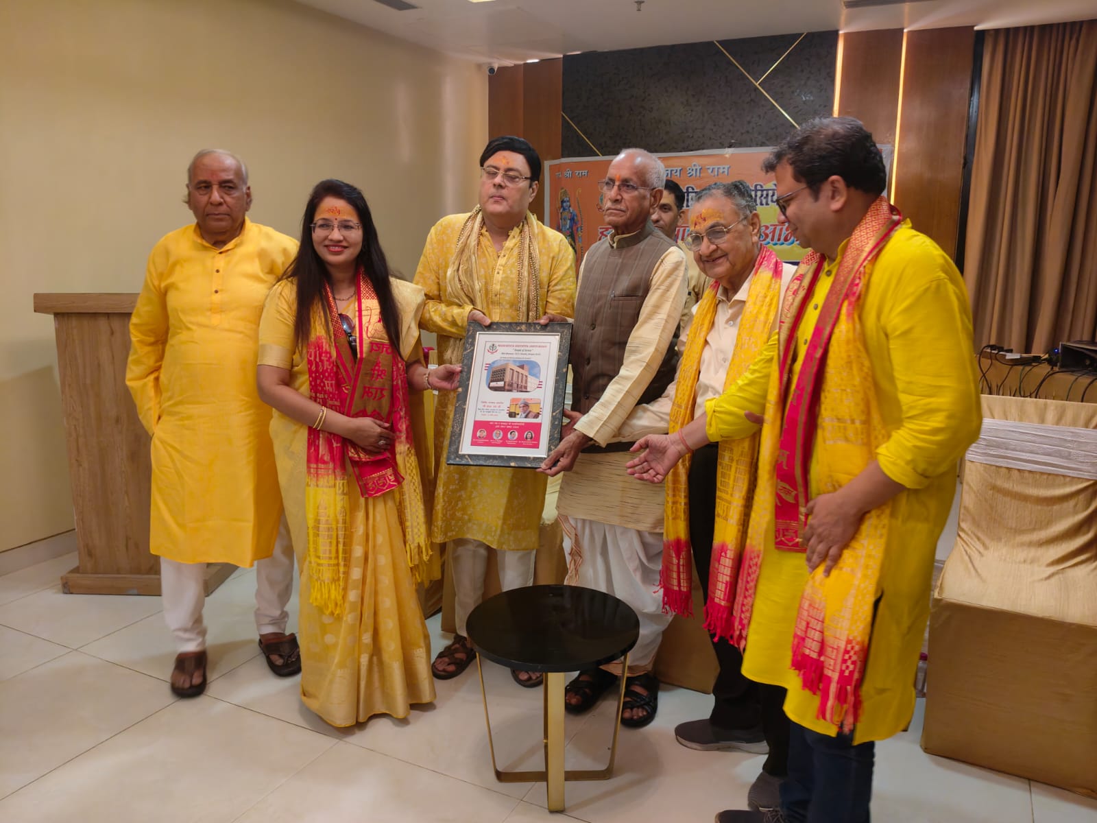 आईएमए कानपुर के डॉक्टरों को चम्पतराय ने समझाया जन्मभूमि विवाद का इतिहास, देखें वीडियो